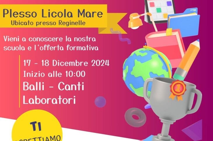 NATALE CON NOI - PLESSO LICOLA MARE presso Reginelle